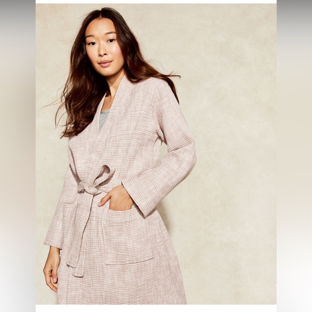 Haven Well Within - Soft Waffle Robe - Light Adobe color